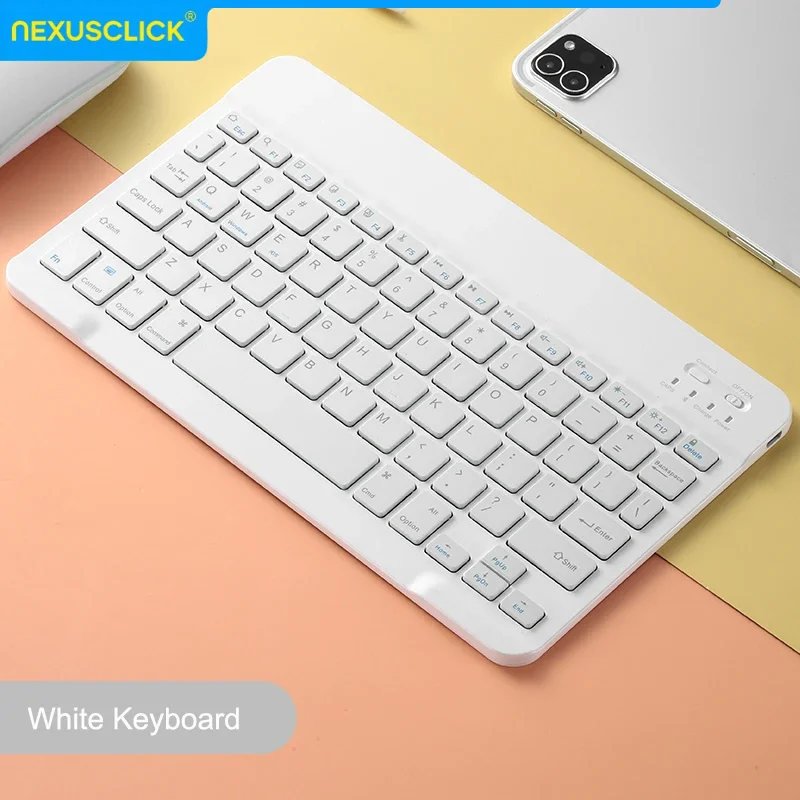 NexusClick Bluetooth Keyboard and Mouse For iPad Xiaomi Samsung Huawei Phone,Slim Mini Wireless Keyboard For Android IOS Windows product view