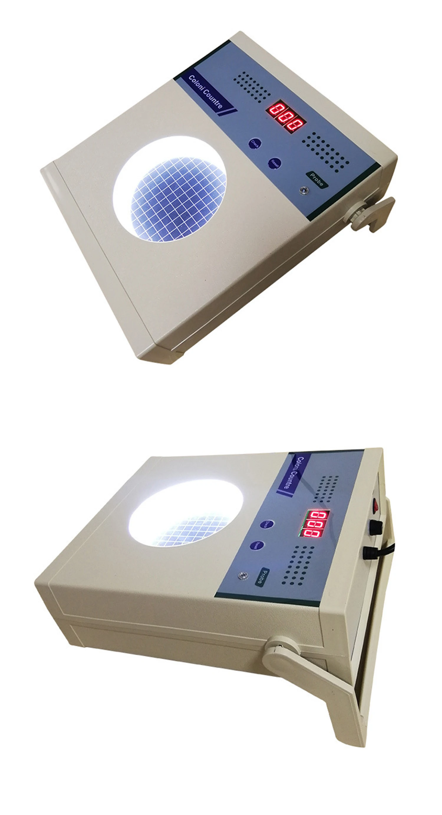 Digital Colony Counter XK97-A 220V  Bacterial Colony Counting Device Semi-Automatic Lab Colony Counter with LED Display detail