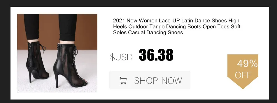 Women's 2020 Brand Party Boots Women's Sexy stilettos High Heels Footwear Women Latin dance heels shoes Latin 2020 For Ballroom detail