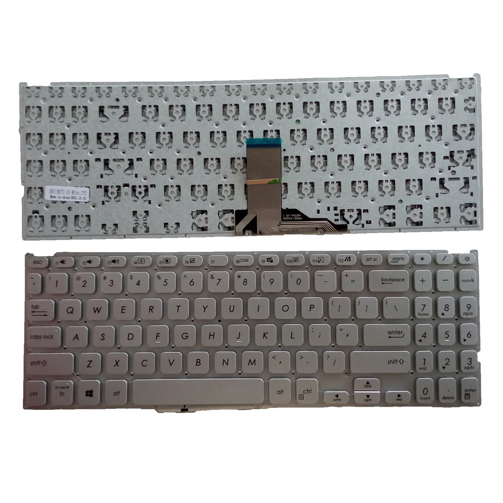 US Laptop Keyboard for ASUS X509 X509F X509D M509D X515 X515M F515 F515E X509FJ-EJ095T product view
