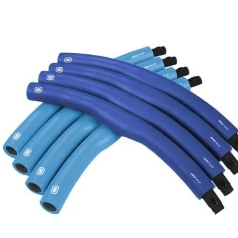 8-Segment Detachable Silent Massage Hula Hoop Single Convex Foam Portable Entertainment Fitness Body Building Sports Equipment