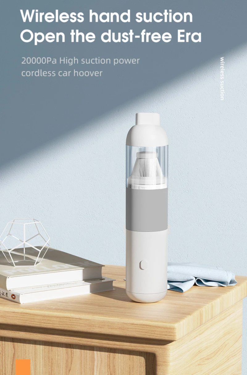Car Vacuum Cleaner Keyboard Desktop Corner Car Home Wireless Handheld Vacuum Cleaner USB Charging Mini Portable Home Appliances detail
