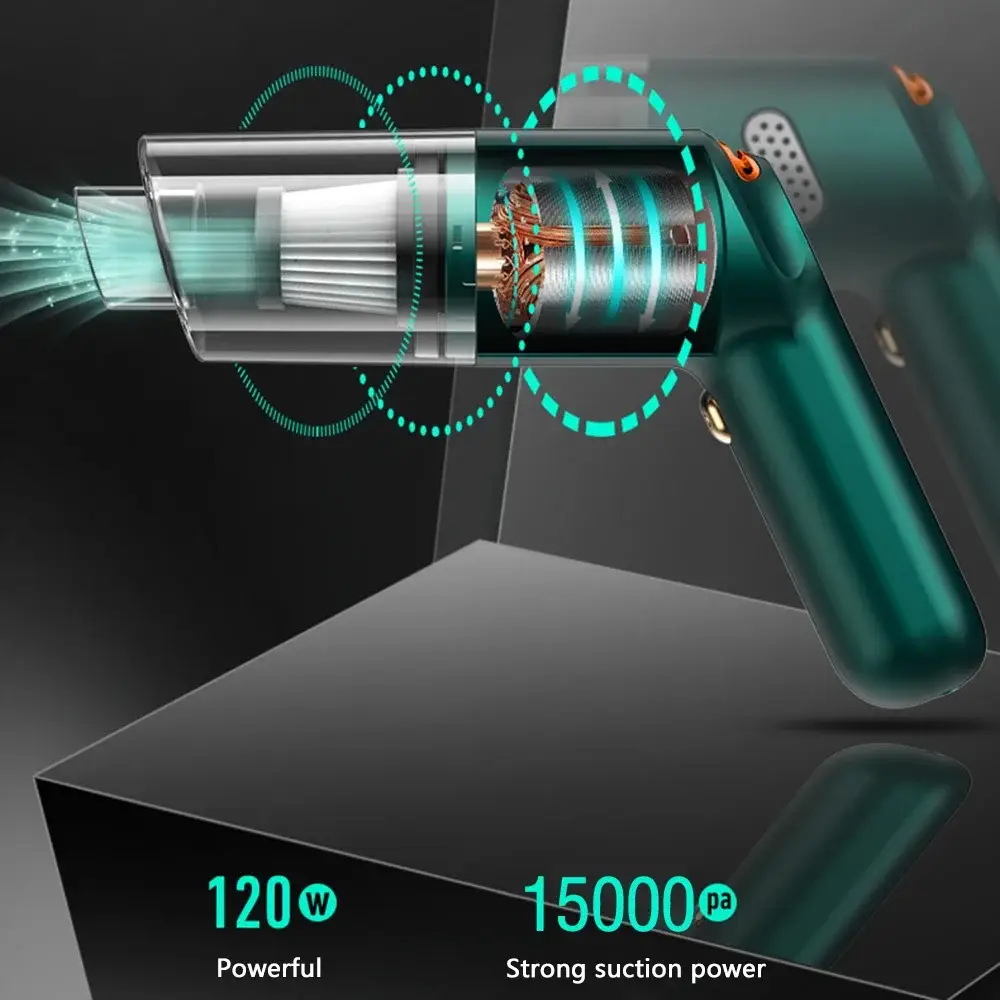 9500PaWireless Handheld Vacuum Cleaner Large Suction Car Vacuum Cleaner Household Mini Pet Hair Vacuum Cleaner Pet Hair Absorber product view