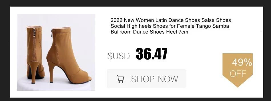 Women's 2020 Brand Party Boots Women's Sexy stilettos High Heels Footwear Women Latin dance heels shoes Latin 2020 For Ballroom detail