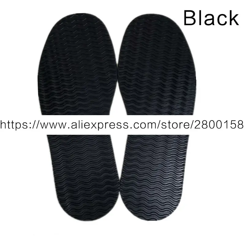 1 Pair DIY Rubber Full Sole Repair Shoes Tire Grain Wave Pattern Repair Worker Shoes Outsole 4mm Stick On Full Soles Heel Pads product view