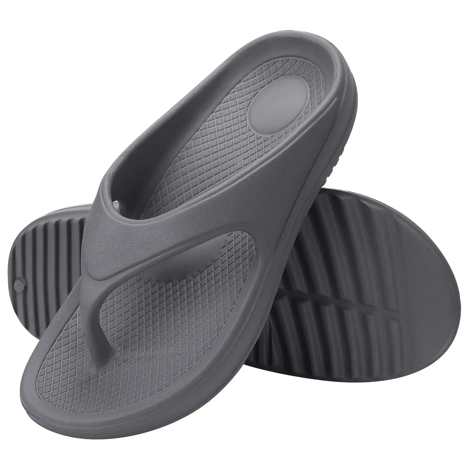Bebealy Women Orthopedic Slippers With Arch Support Outdoor Men Slippers Soft Antiskid Home Slippers Indoor EVA Cloud Slippers product view