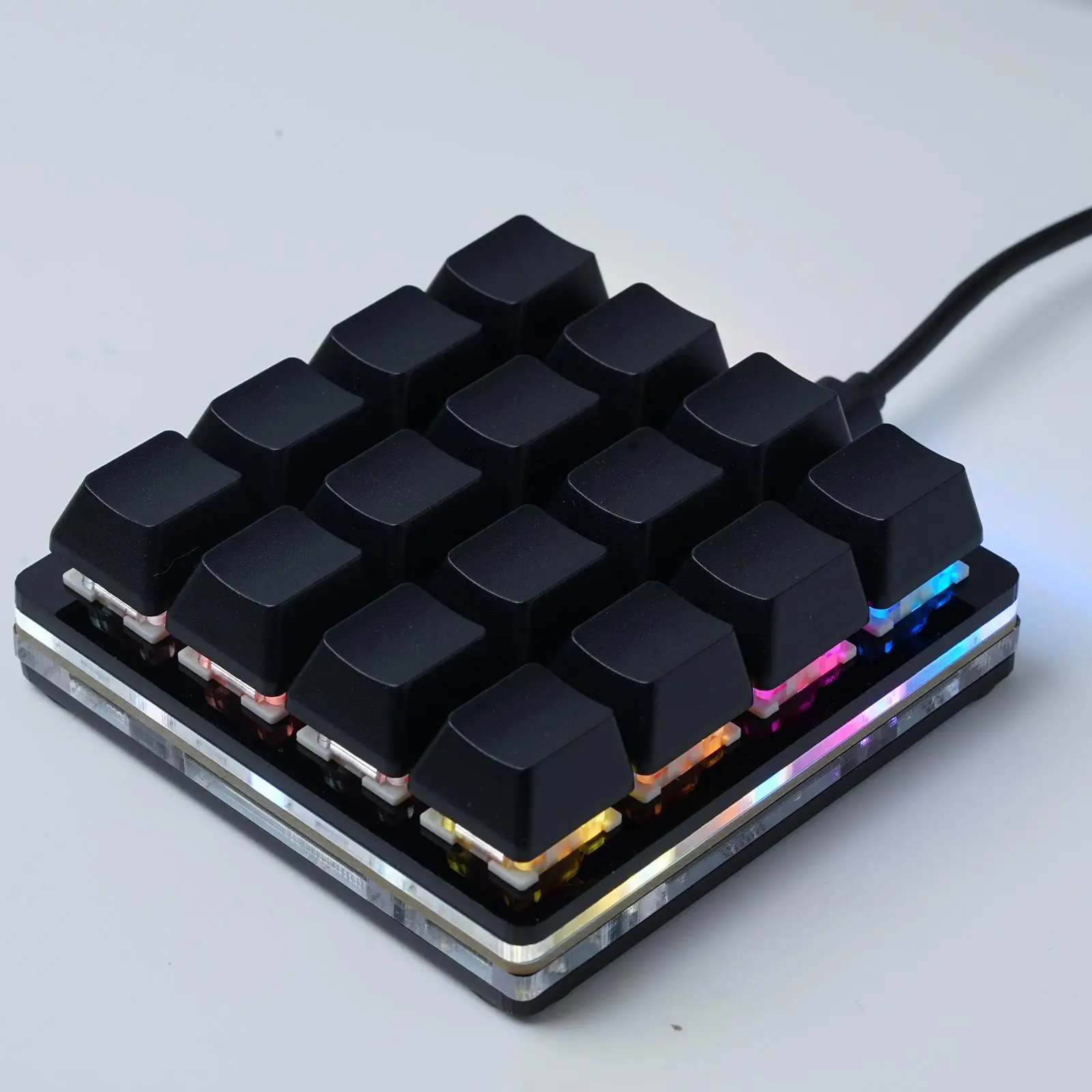 16/8Key Mini Keyboard Mechanical Keyboard Gaming Programming Custom Keyboard Keycaps For Photoshop SayoDevice detail