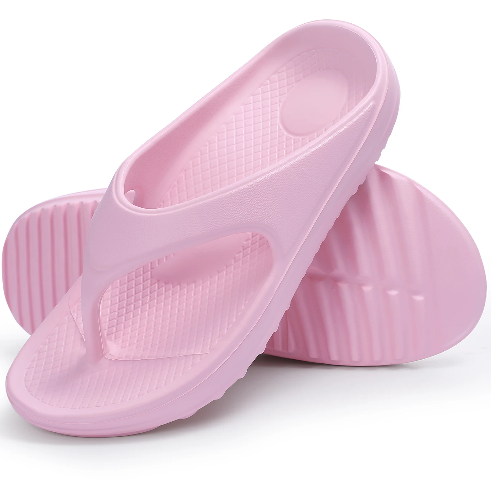 Bebealy Women Orthopedic Slippers With Arch Support Outdoor Men Slippers Soft Antiskid Home Slippers Indoor EVA Cloud Slippers detail
