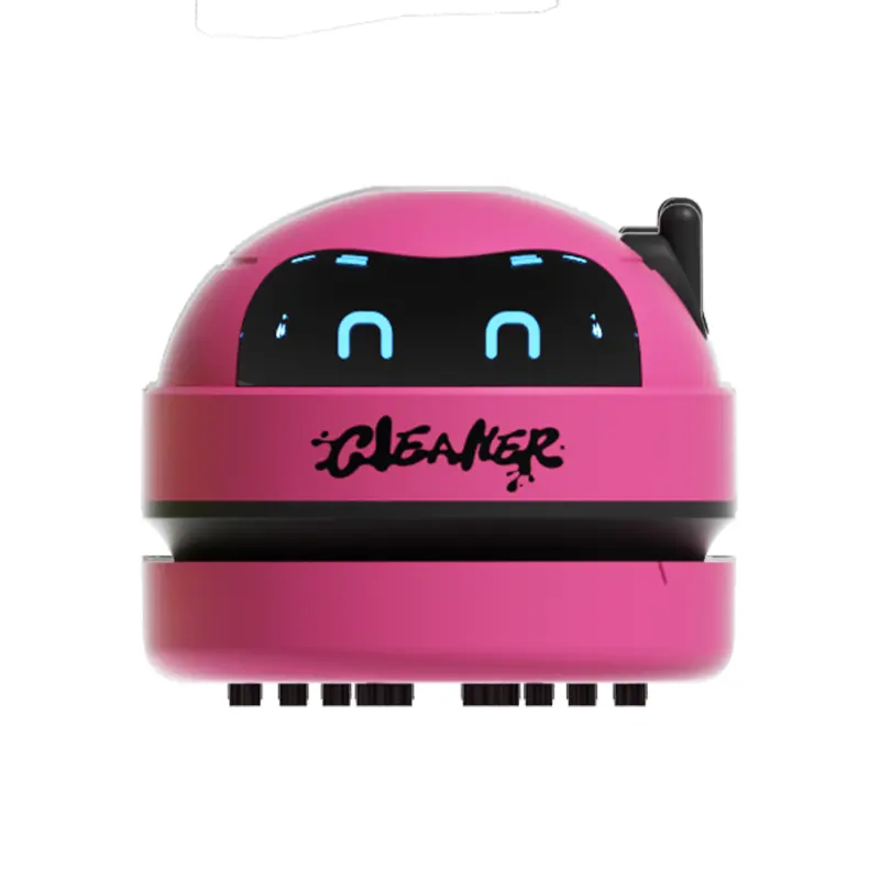 Mini Desktop Vacuum Cleaner Portable Wireless Keyboard Dust Sweeper One Key Desk Cleaning Robot for Home Office Car product view