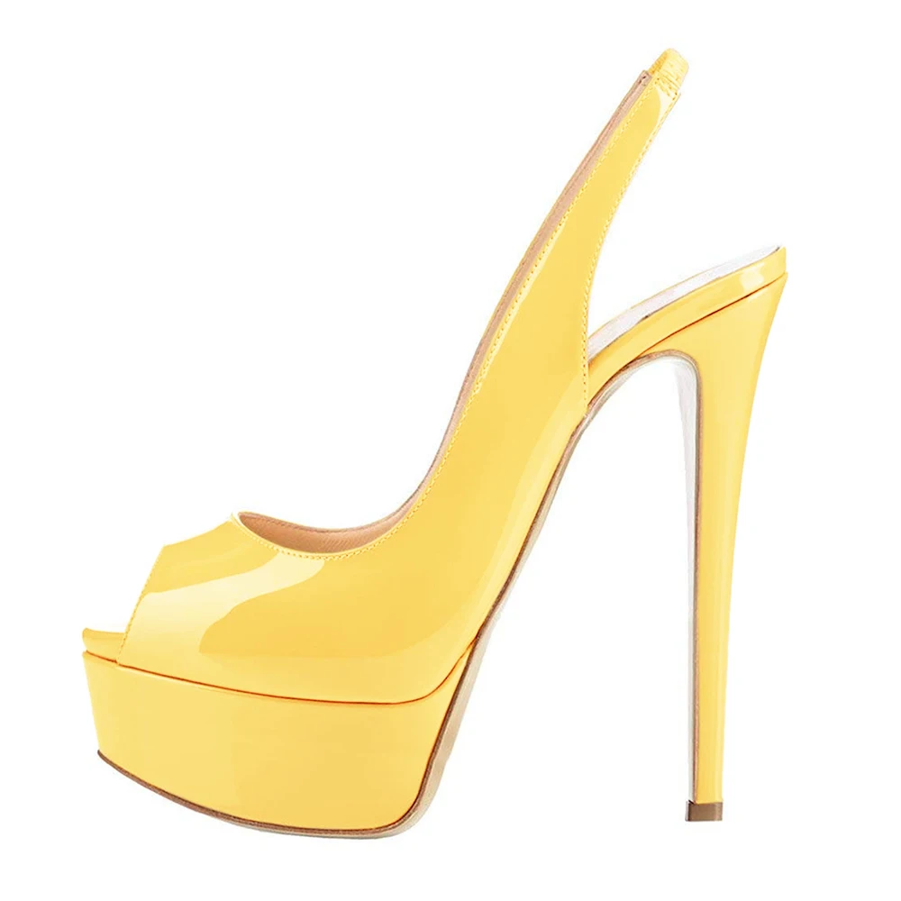 New Women's Pumps Stilettos 14CM Platform Super High Heels Sexy Open Toe Sandals Gladiator Party Dress Women Shoes Large Size 44 detail