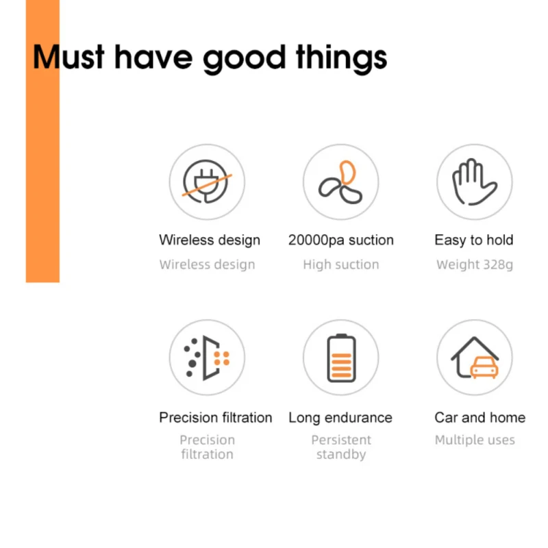 Car Vacuum Cleaner Keyboard Desktop Corner Car Home Wireless Handheld Vacuum Cleaner USB Charging Mini Portable Home Appliances detail