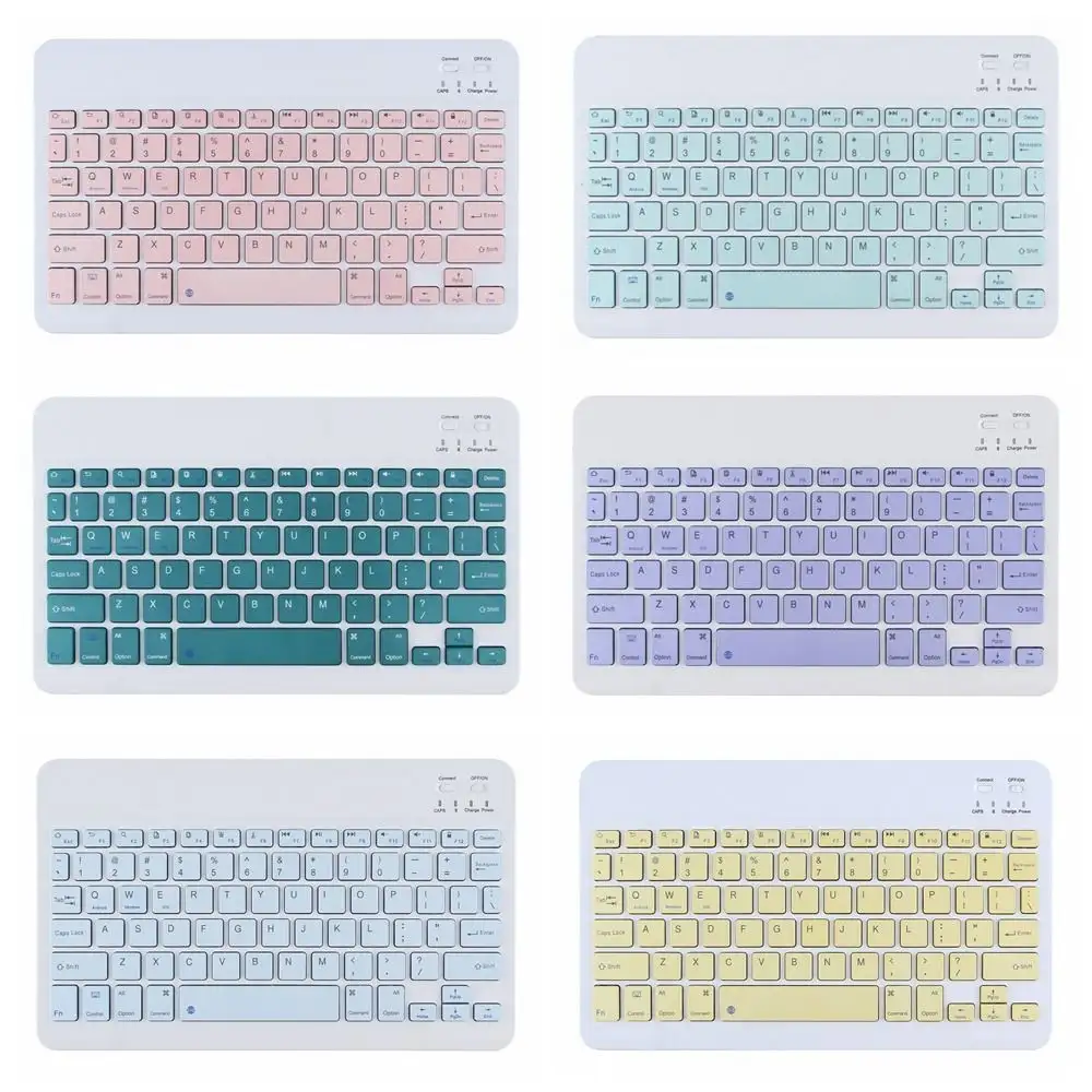 Ultra Thin 10 Inch Bluetooth Keyboard Rechargeable Mini Wireless Keyboard Universal Portable Portable Keyboard Mobile Use product view