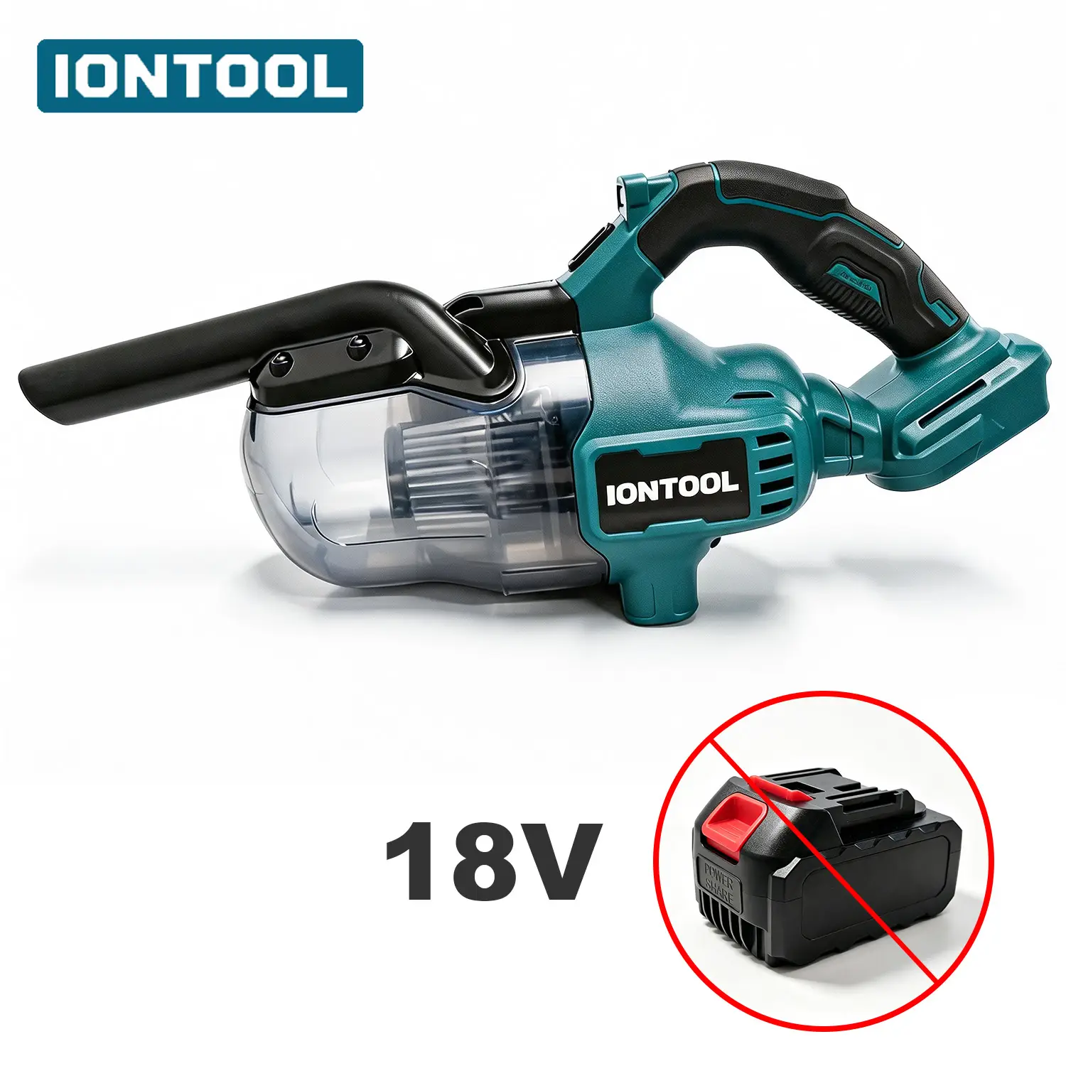 IONTOOL Cordless Vacuum Cleaner 400W Power Tool For Dust Collection Car Clean Desktop Tidy Workshop Use For Makita 18V Battery product view