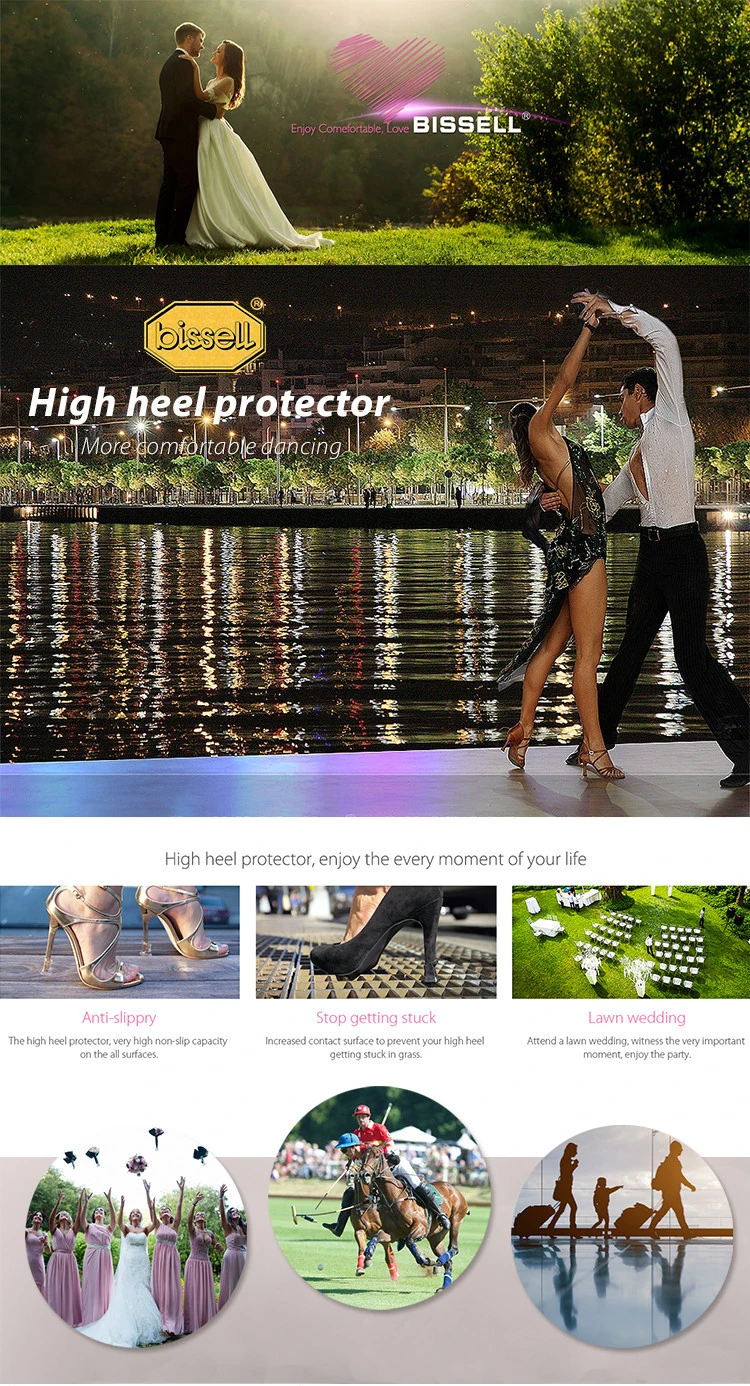 BD Dance Heel Set for Dancing Special-Purpose Latin Enpr Modern Enpr Latin Awl Heel Sleeve detail