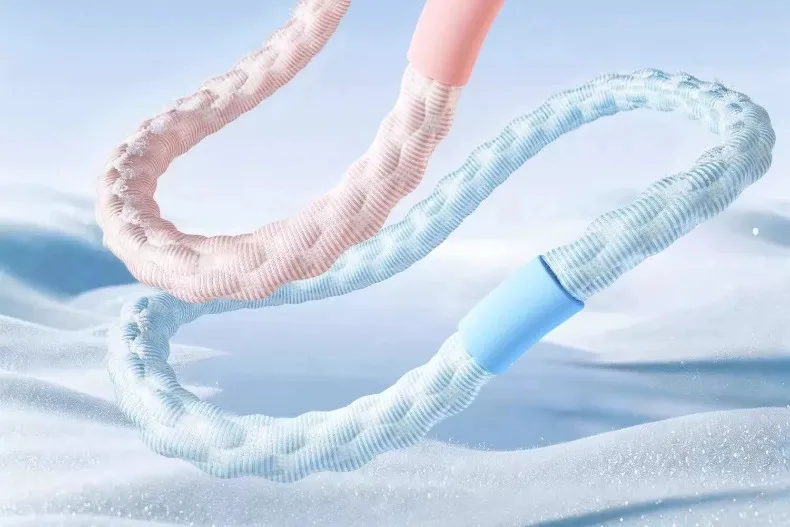 Soft Exercise Hoop with Ice Silk Provides A Cool Sensation, Increases Weight, Tightens The Abdomen, and Does Not Harm The Waist detail