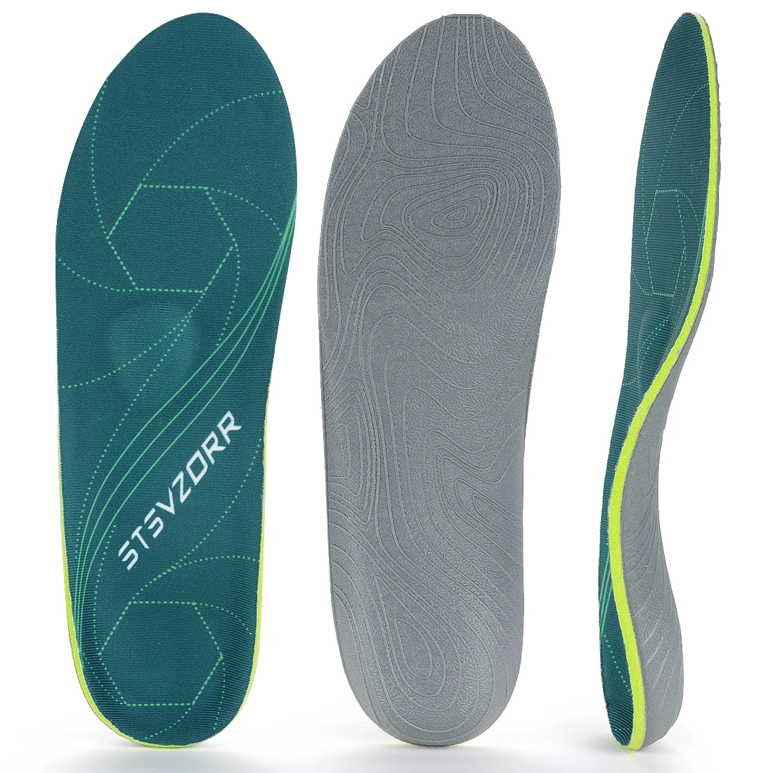 Severe Flat Foot Orthotic Insole Plantar Fasciitis Relieve Heel Pain Arch Support Shoes Insert For Women Men Sneakers Boots Sole detail