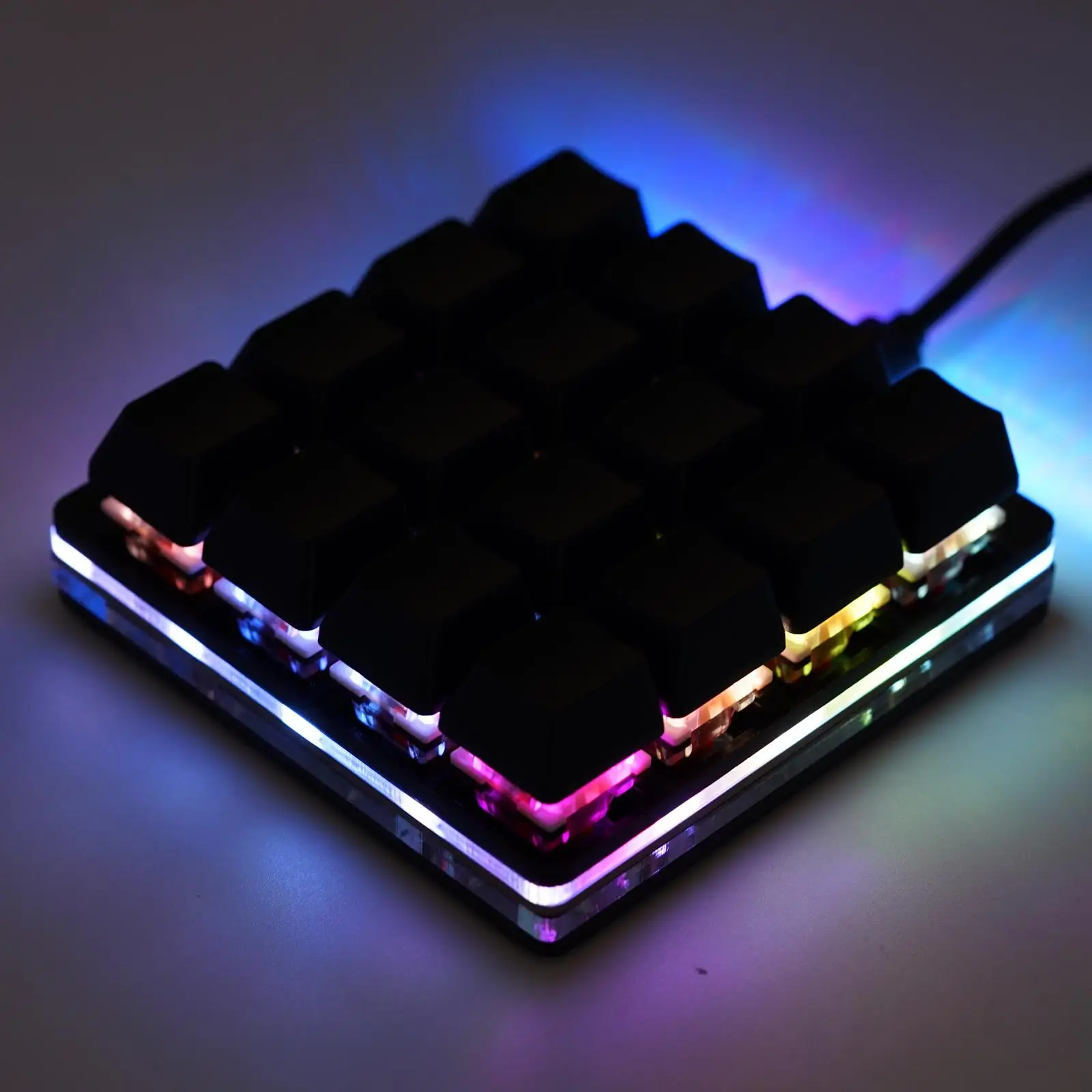 16/8Key Mini Keyboard Mechanical Keyboard Gaming Programming Custom Keyboard Keycaps For Photoshop SayoDevice detail