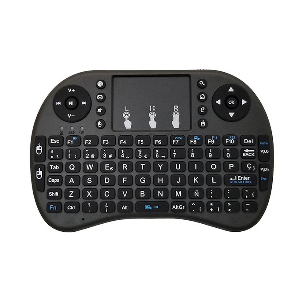 i8 Mini Wireless Battery Keyboard 2.4GHz English Language Air Mouse With Touchpad Handheld for Laptop Android TV Box PC detail