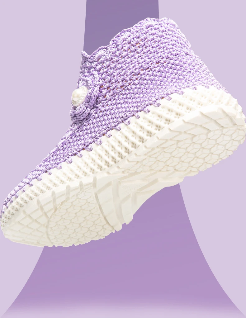 Diy Hand Knitting Air Cushion Soles Cushions Shockproof Coles Casual Wear Soles Replace Worn Soles Male Wave Sole Sports Soles detail