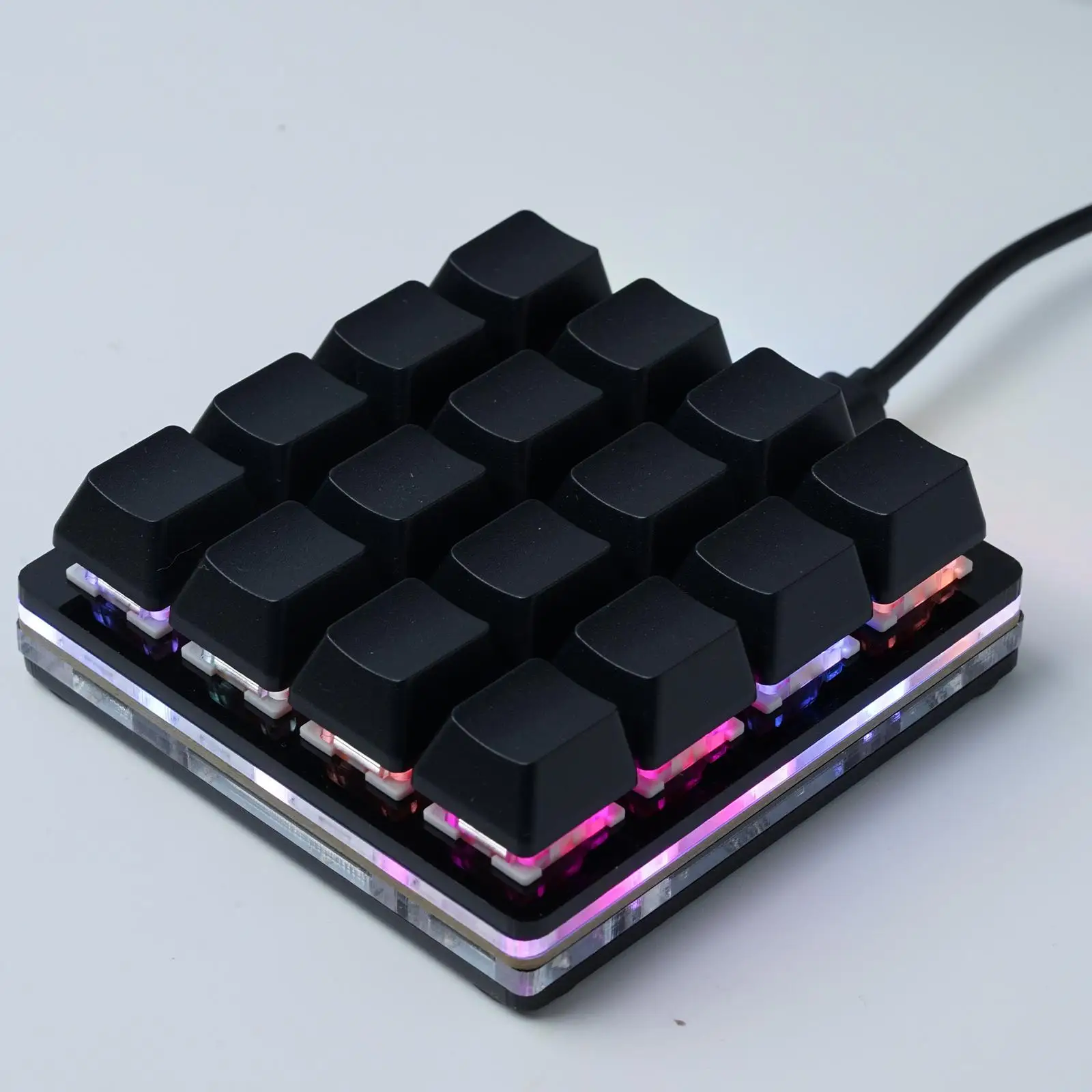 16/8Key Mini Keyboard Mechanical Keyboard Gaming Programming Custom Keyboard Keycaps For Photoshop SayoDevice detail