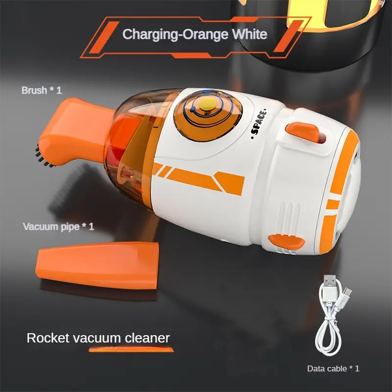 2026 New Desktop Vacuum Cleaner Electric Usb Charging Night Light Handheld Desktop Cleaner Rubber Shavings Mini Keyboard Dust product view