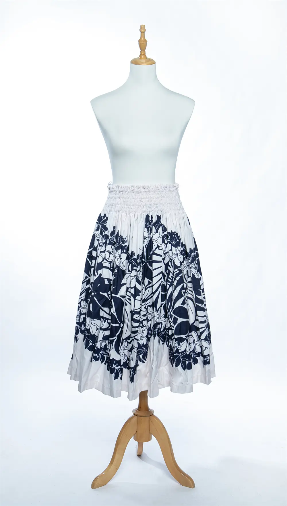 Hula Dance Girl Hawaiian Party Premium Pa'u Hula Skirt Customize Print Hula Dance Performance Short Skrits With Adjustable Waist product view