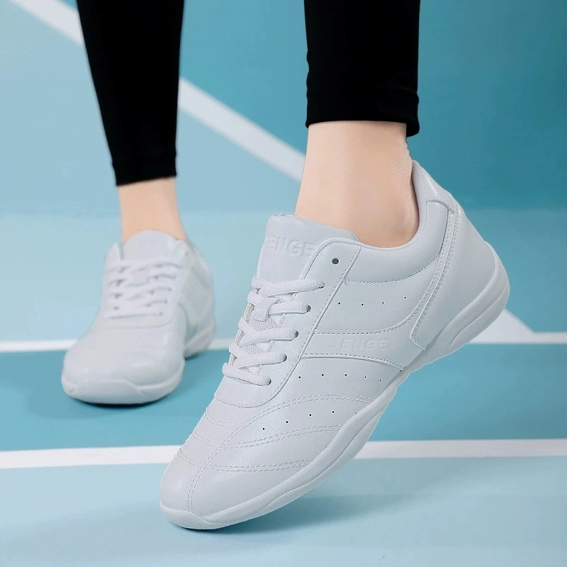Dance Shoes Woman Men Ladies Modern Soft Outsole Jazz Sneakers Aerobics Breathable Lightweight Female Dancing Fitness Sport detail