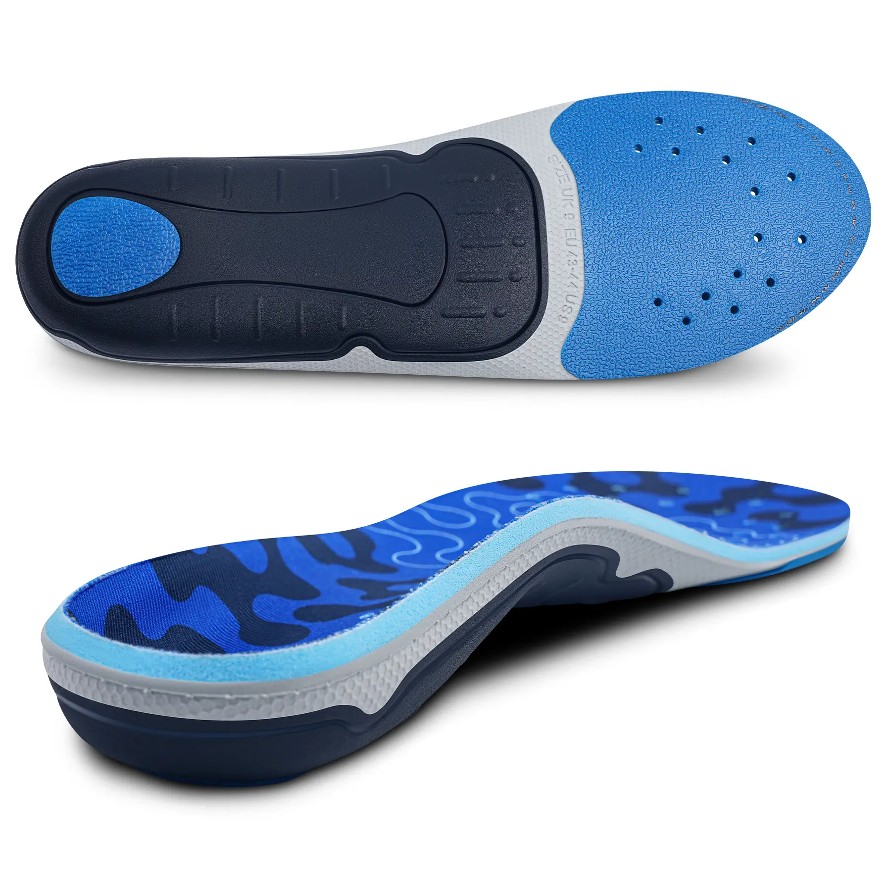 Flat Feet Template Arch Support Orthopedic Insoles,Men Women Plantar Fasciitis Heel Pain Orthotics Insoles Sneakers Shoe Inserts product view