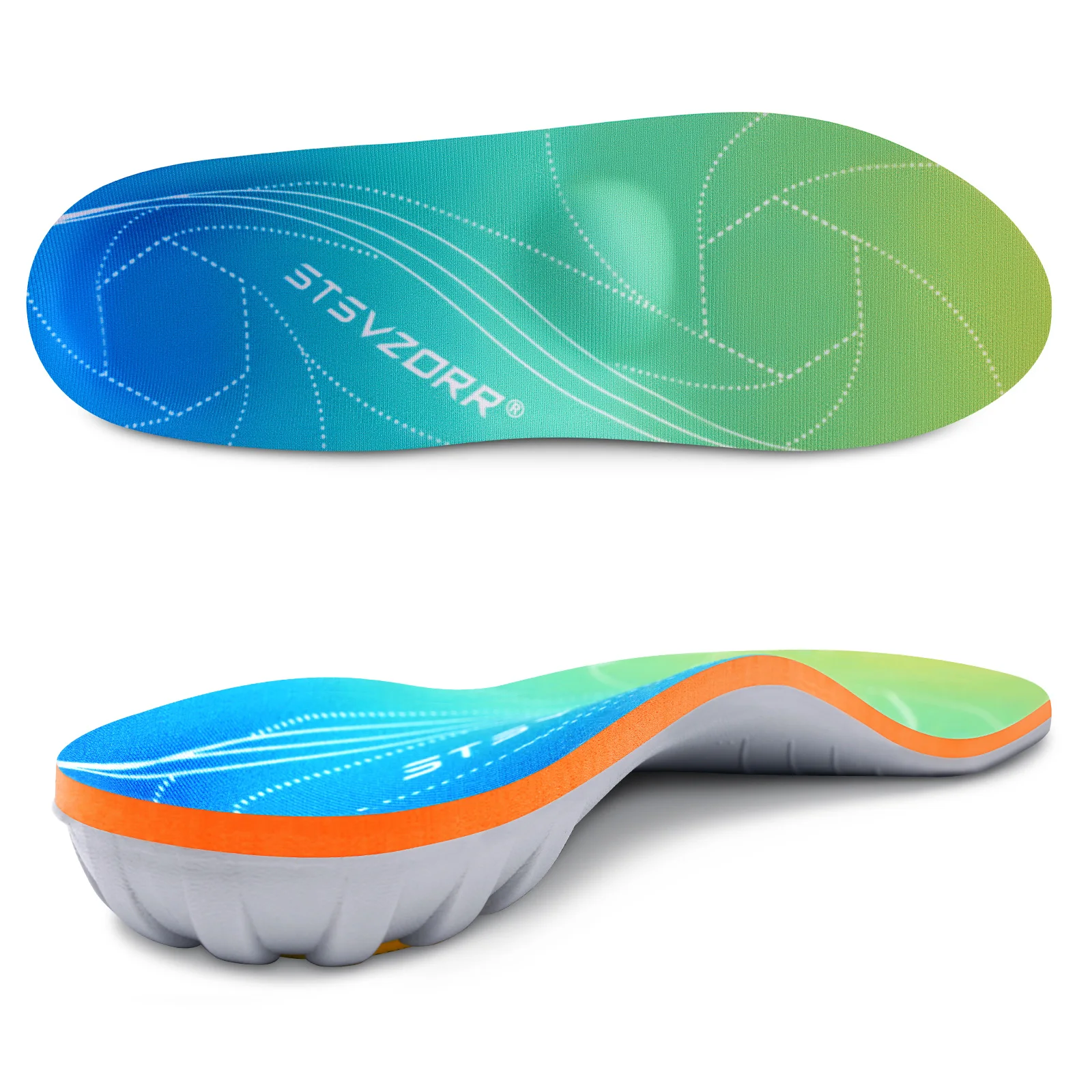 iFitna Plantar Fasciitis Relief Orthopedic Shoe Insole Metatarsal Pain Flat Feet Arch Support Insert Men&Women Standing All Day detail