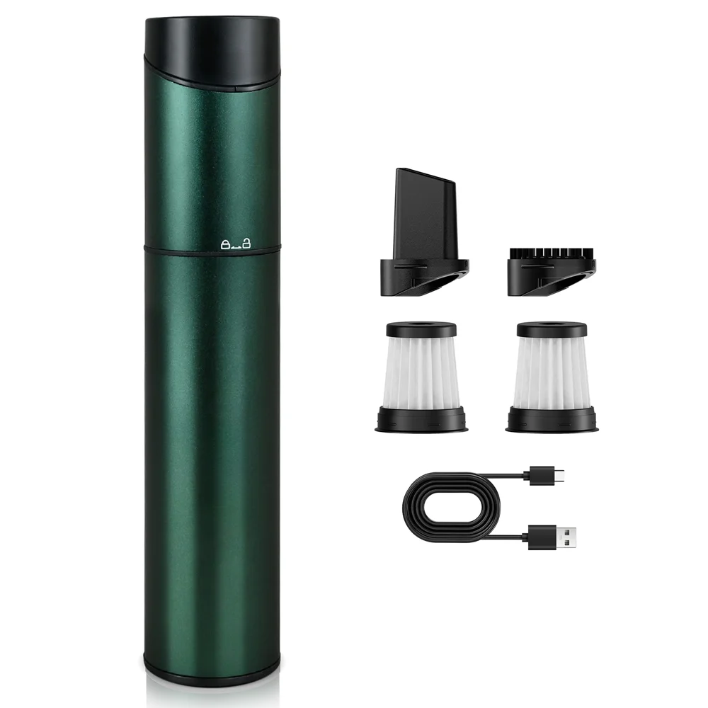 Cordless Laptop Vacuum Cleaner Portable USB Rechargeable Car Vacuum Mini Cool ModelXAluminum Alloy product view