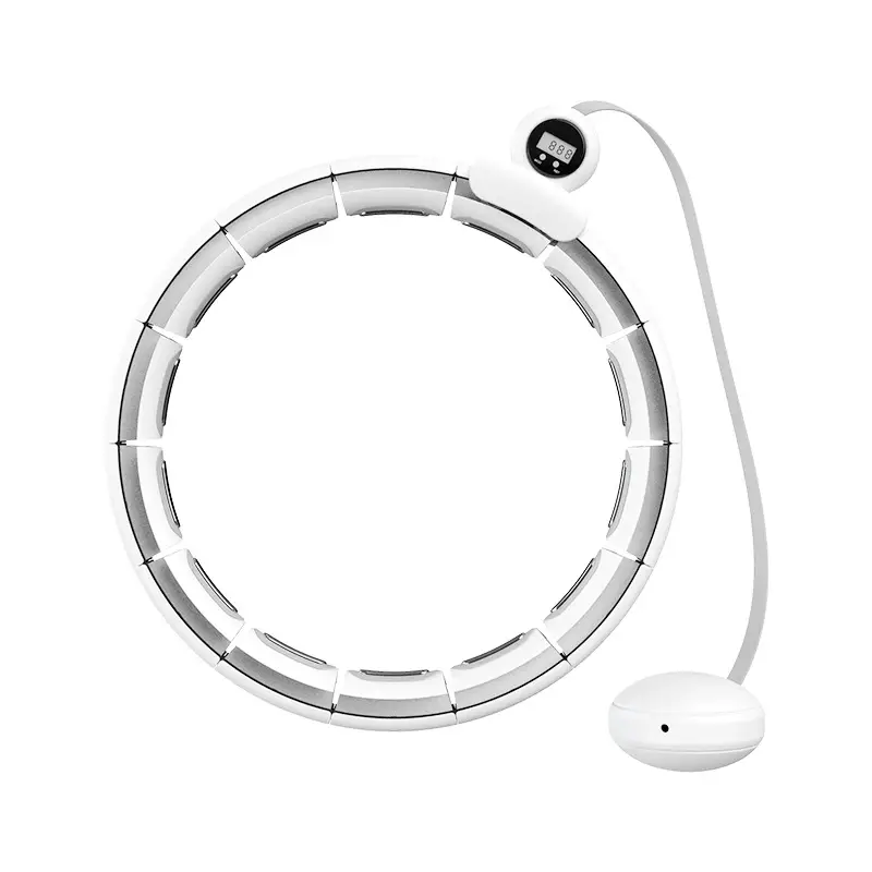 New style nonfalling magnetic hula hoop for weight loss and slimming intelligent hula hoop product view