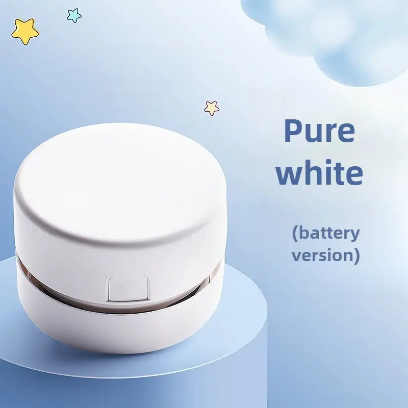 Desktop Vacuum Cleaner Cleaning Stationery Student Suction Eraser Shavings Pencil Gray Childrens Electric Small Mini Charging product view