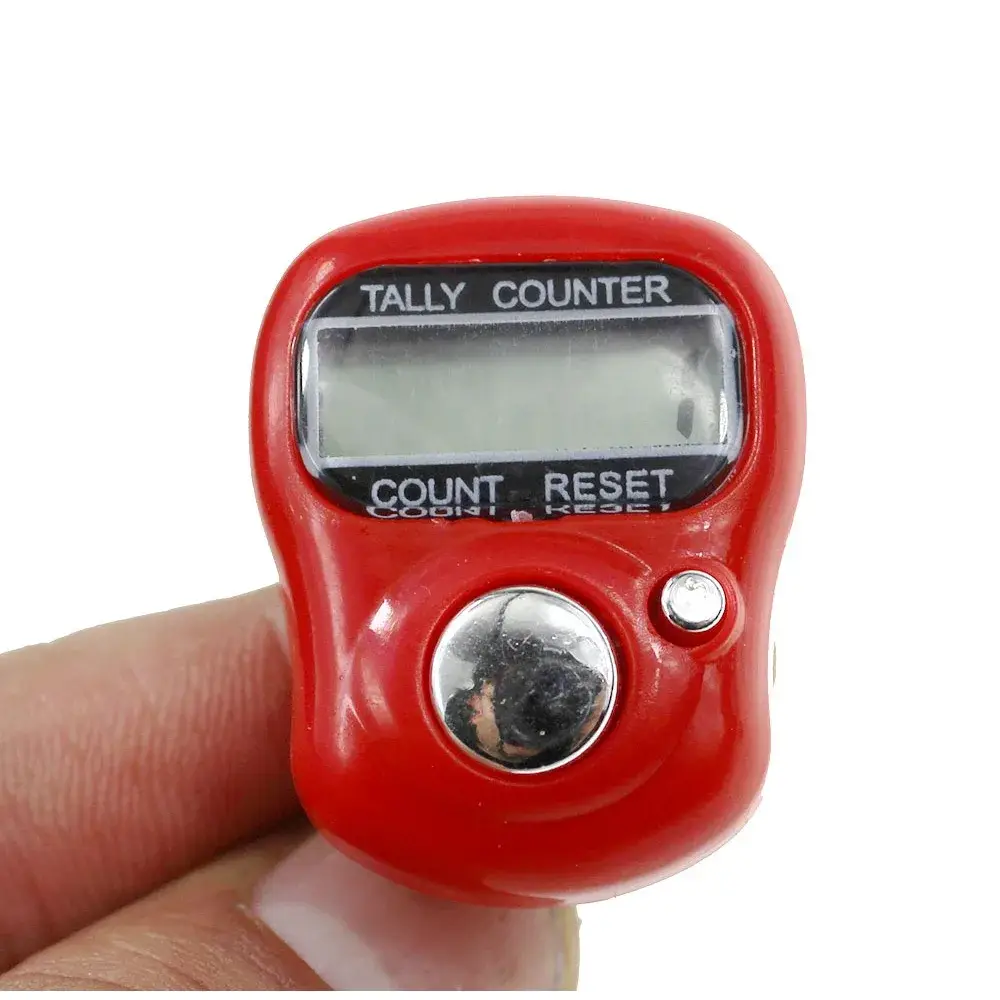 100pcs Mini Ring Shape Finger Counter LCD Electronic Digital Tally Counter Free Shipping product view