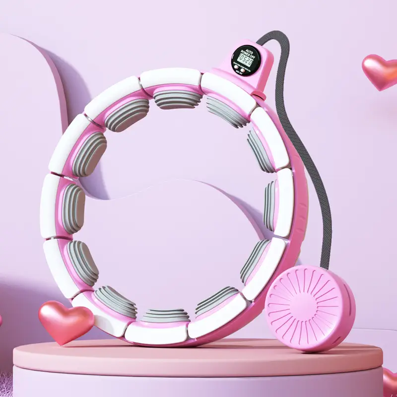 Wholesale of household smart counting hula hoops lazy bellyshaping hula hoops nonfalling hula hoops manufacturers fitness product view