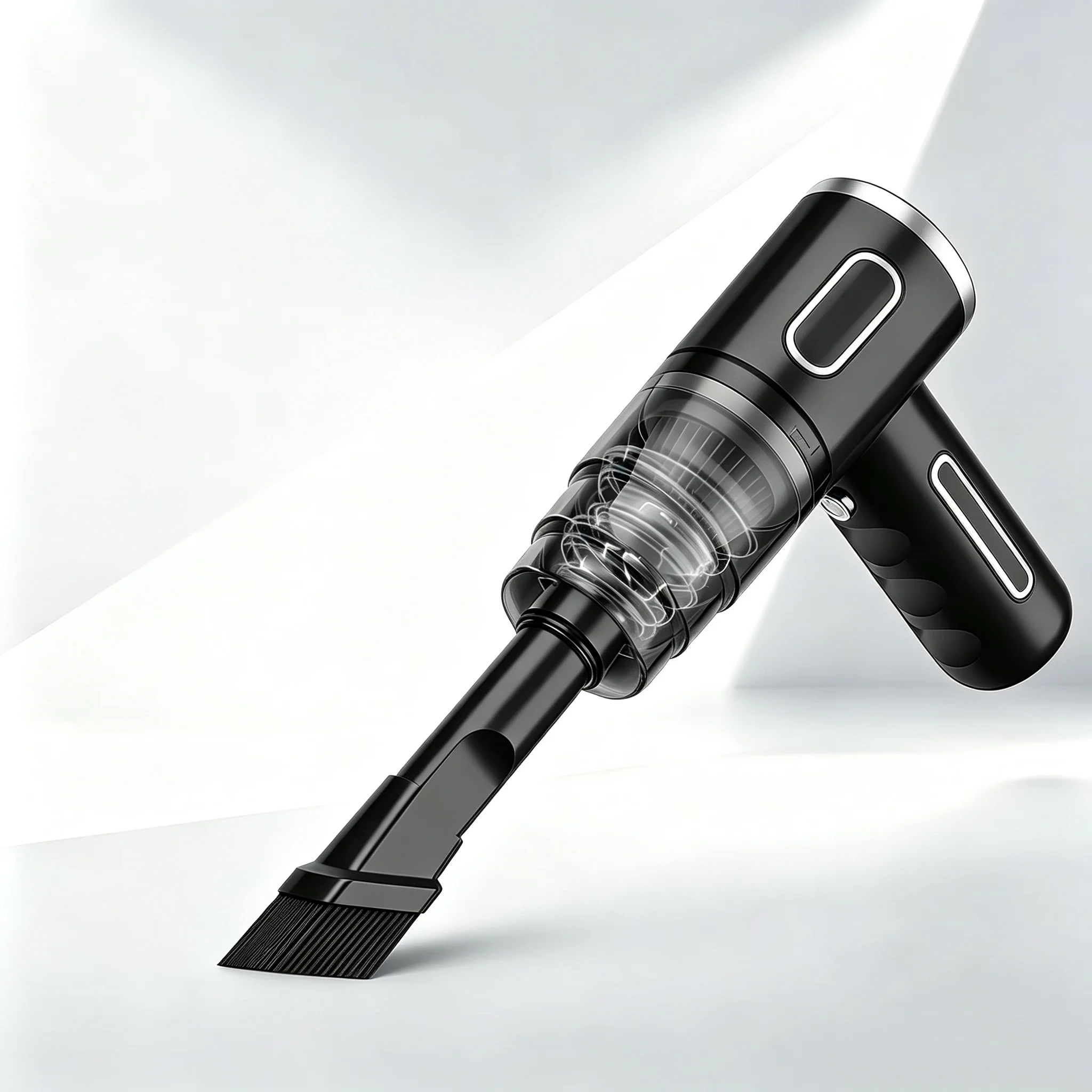 Wireless Handheld Car Vacuum Cleaner, Ergonomic Handheld Design Mini Cordless Vacuum, 3500Pa Strong Suction Car Home Dual Purpose Vacuum with LED Light, Rechargeable Compact Vacuum for Car Sofa Keyboard Pet Hair Corner Dust Deep Cleaning