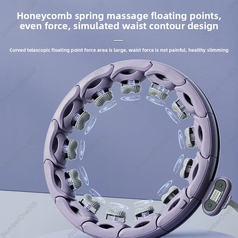 The same type of counting hula hoop intelligent massage abdominal closure aggravation lazy people will not lose the hula hoop product view