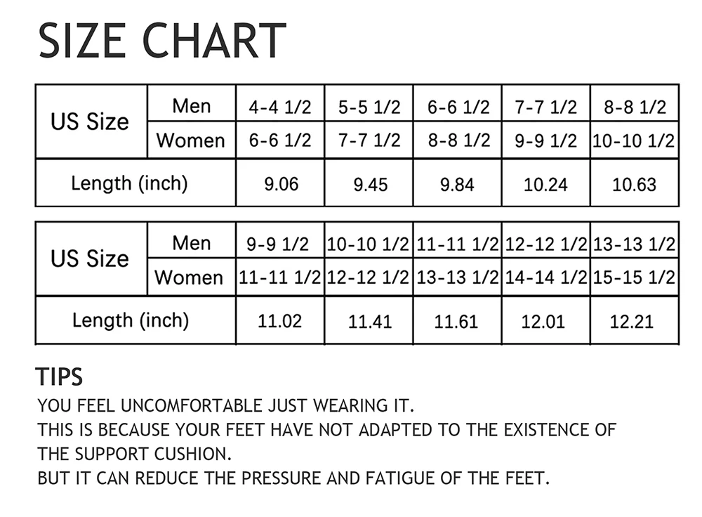 Arch Support Orthopedic Insoles Sneaker Plantar Fasciitis Orthotic Shoes Inserts Flat Feet Heel Pain Athletic Cushion Pad detail
