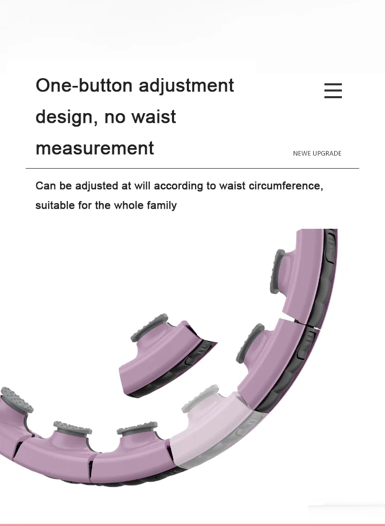 Removable Smart Hula Hoop Massage Beautiful Waist and Thin Abdomen detail