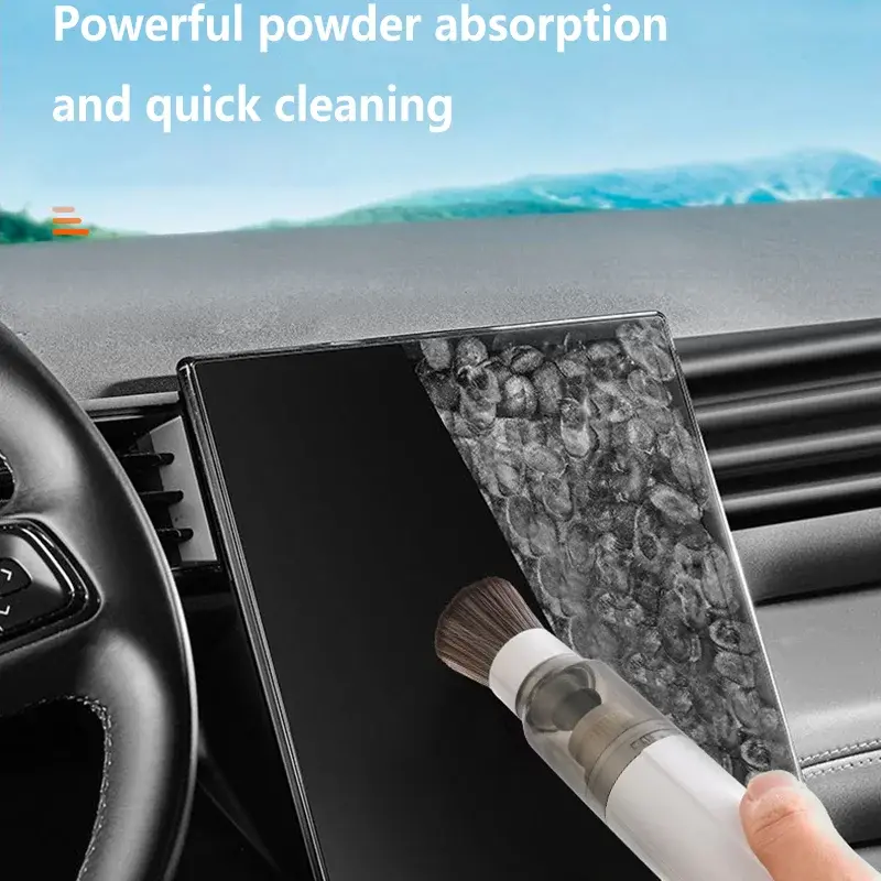 Portable Mini Handheld Vacuum Cleaner 3in1 SuctionBlowWater Absorption Strong Suction for Car Coffee Powder Desktop Cleaning product view