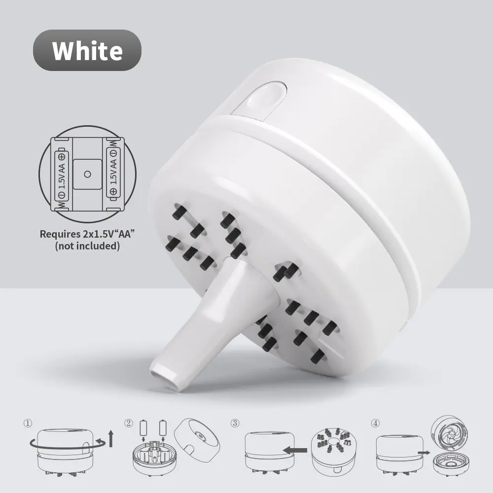 Cordless Mini Desk Vacuum Cleaner Portable Keyboard Cleaner Desktop Dust Sweeper for Home Office Table Crumbs product view