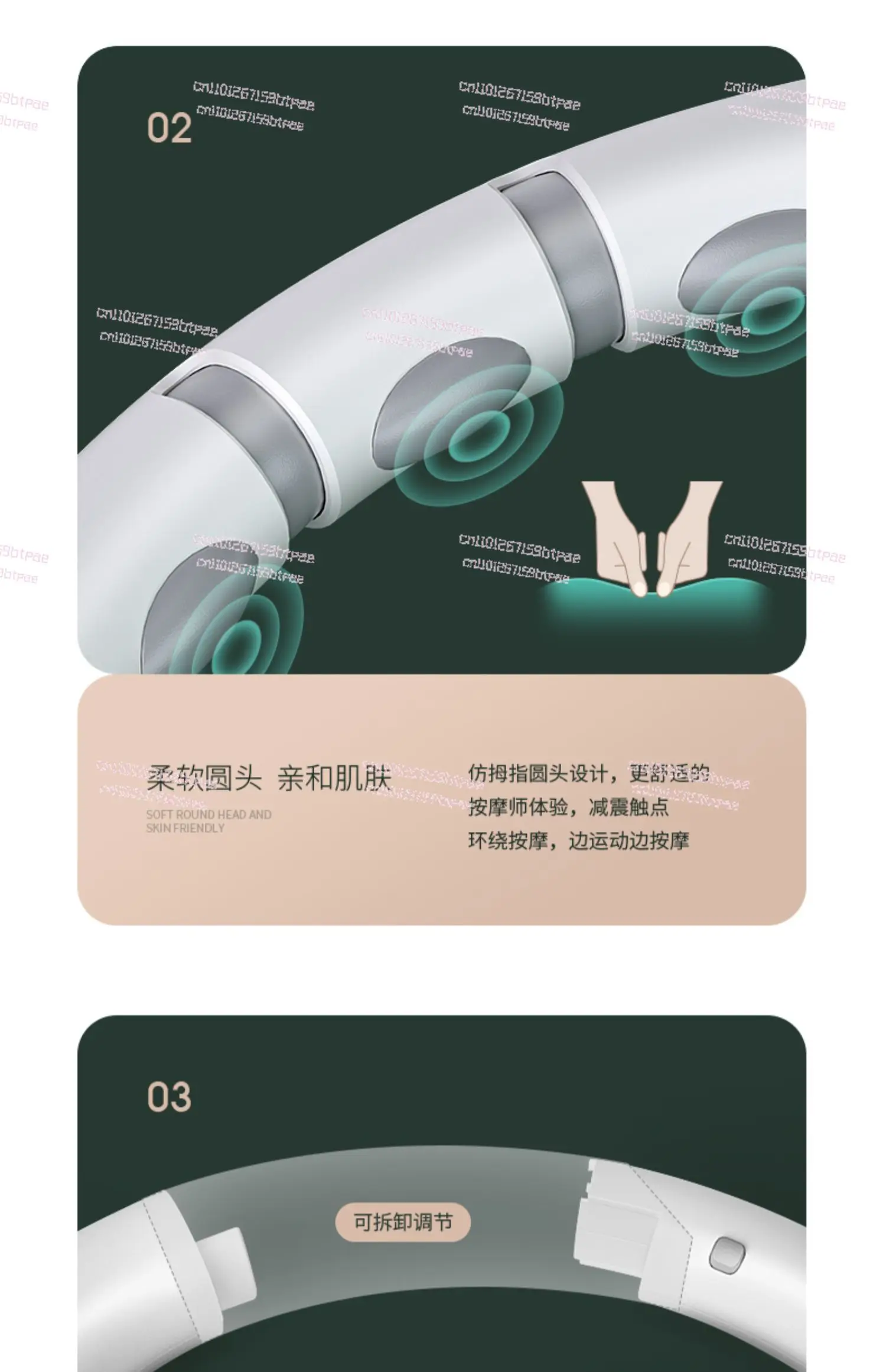 Weighted Smart Hula Hoop Foldable Massage Fitness Hoop for Home Use Waist Shaping FatLoss Lazy Workout Equipment detail