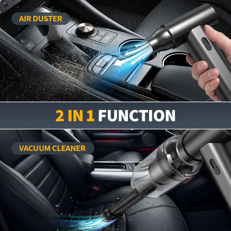 Compressed air dust collector vacuum cleaner largecapacity battery cleaning computer keyboards sofas and car dust product view