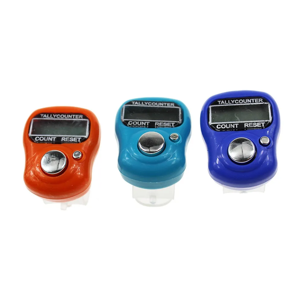 100pcs Mini Ring Shape Finger Counter LCD Electronic Digital Tally Counter Free Shipping detail