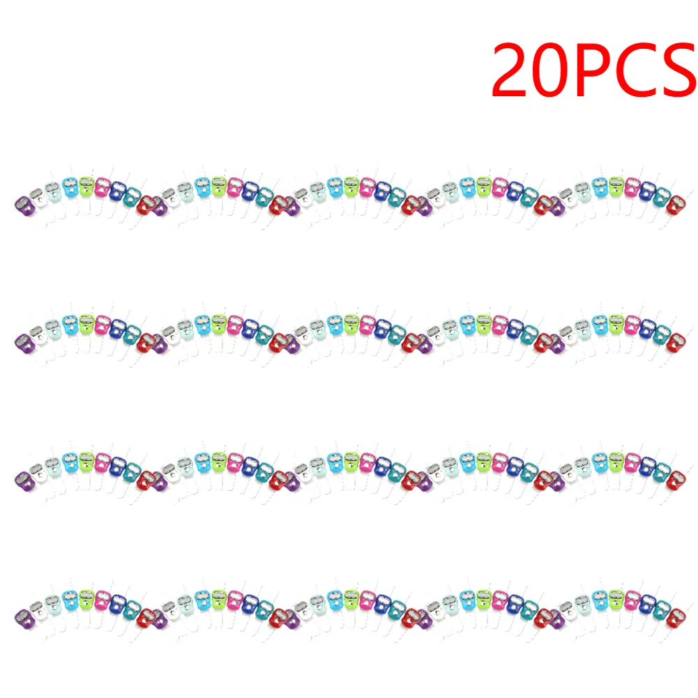 20pcs Finger Counter Ring 5 Digital LED Electronic Handheld Tally Counter Clicker Counter with Islamic Tasbih Bead product view