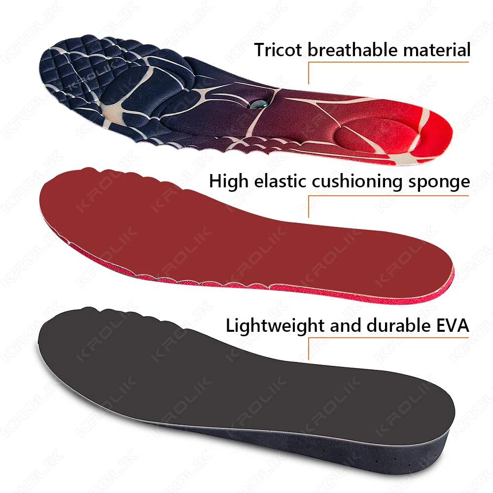 NEW 2cm5cm Acupressure Invisible Height Increase Insole for Men Women Heel Lifting Foot Magnetic Massage Pain Relief Shoe Pads detail