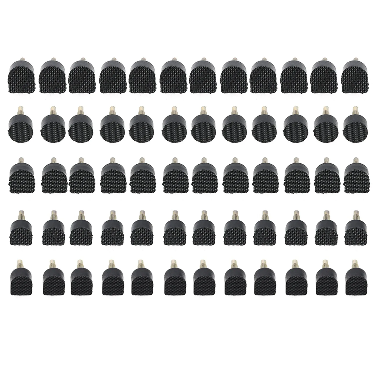 60Pcs High Heel Shoe Repair Nail 5 Different Size Shoe Repair Tips Taps Dowel Lifts Replacement