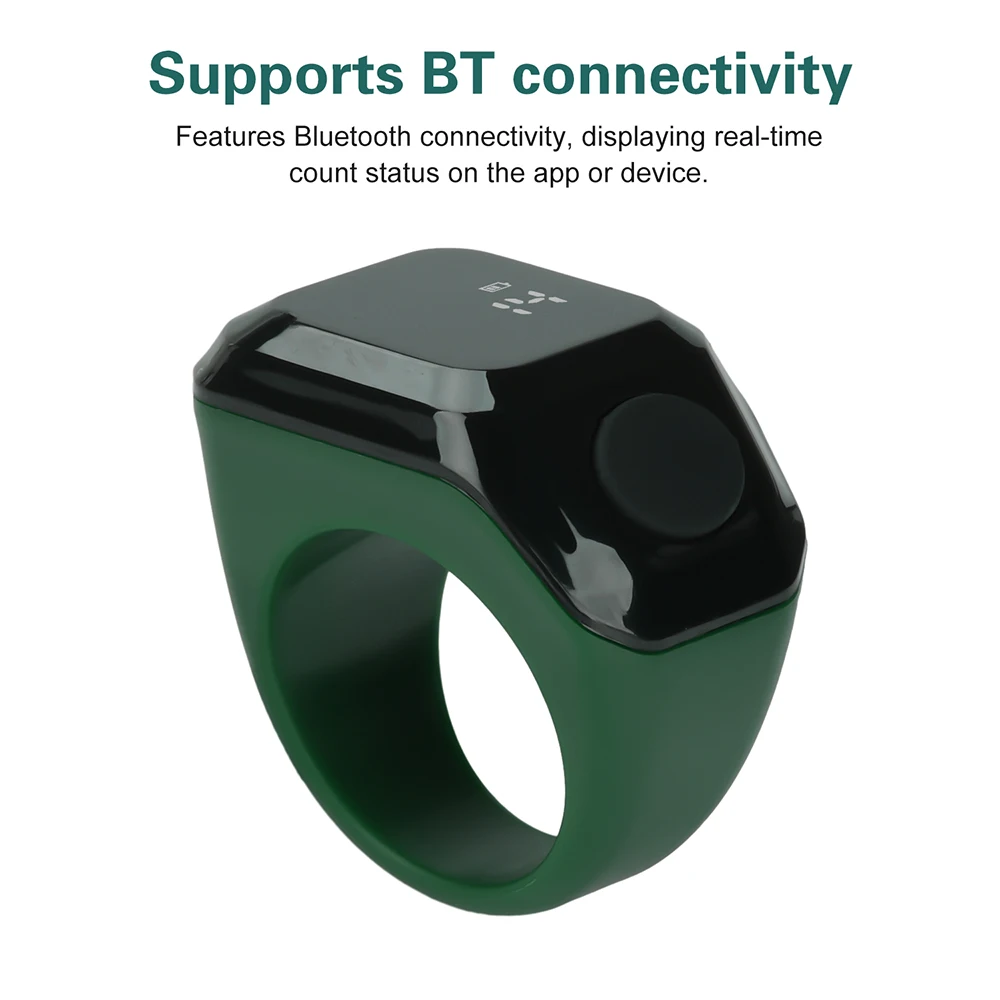 Smart APP Tally Counters Portable Digital Ring Counter Bluetooth Counting Muslims Zikr Ring Prayer Time Vibration Reminder product view
