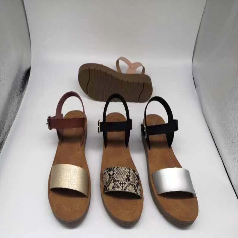Summer Luxury Classic Casual Ladies Flat Sandals Simple Fashion Design Ladies Sandals Urban Wear Sandalias Mujer product view