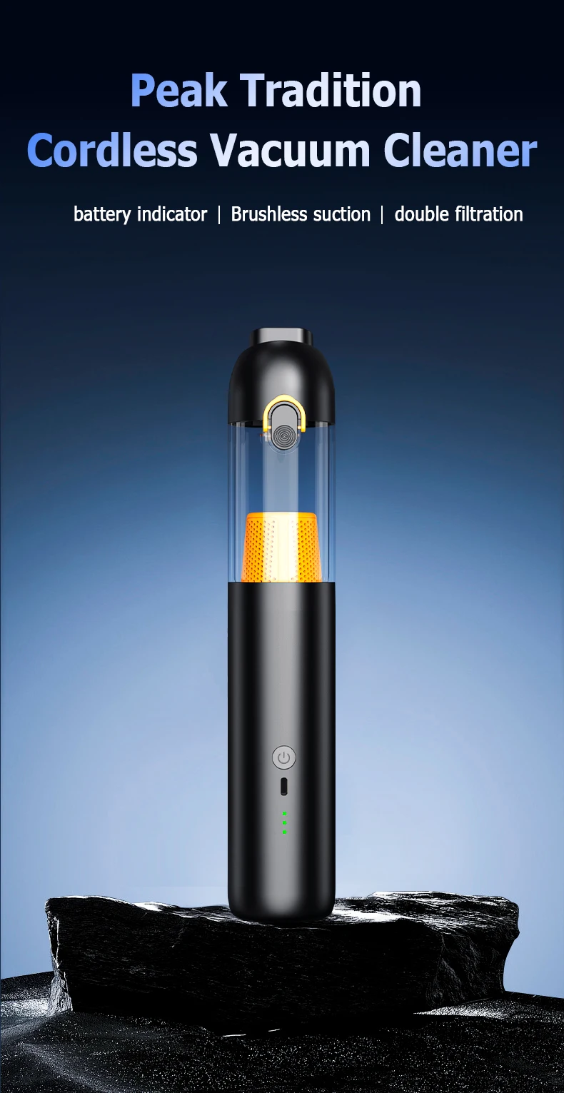 Compact vacuum cleaner is suitable for computer rooms indoor and outdoor areas and cars It has extremely strong suction power detail