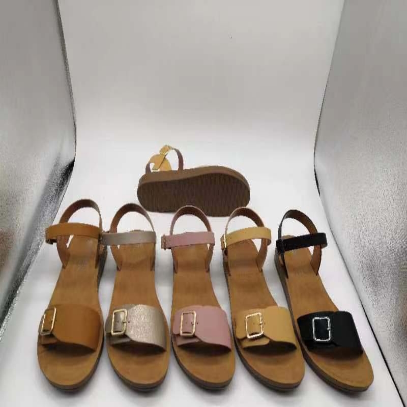 Summer Luxury Classic Casual Ladies Flat Sandals Simple Fashion Design Ladies Sandals Urban Wear Sandalias Mujer 2022
